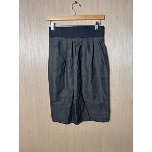 Lanvin Elber Albaz made in France Y2K raw edge 2005 pencil skirt